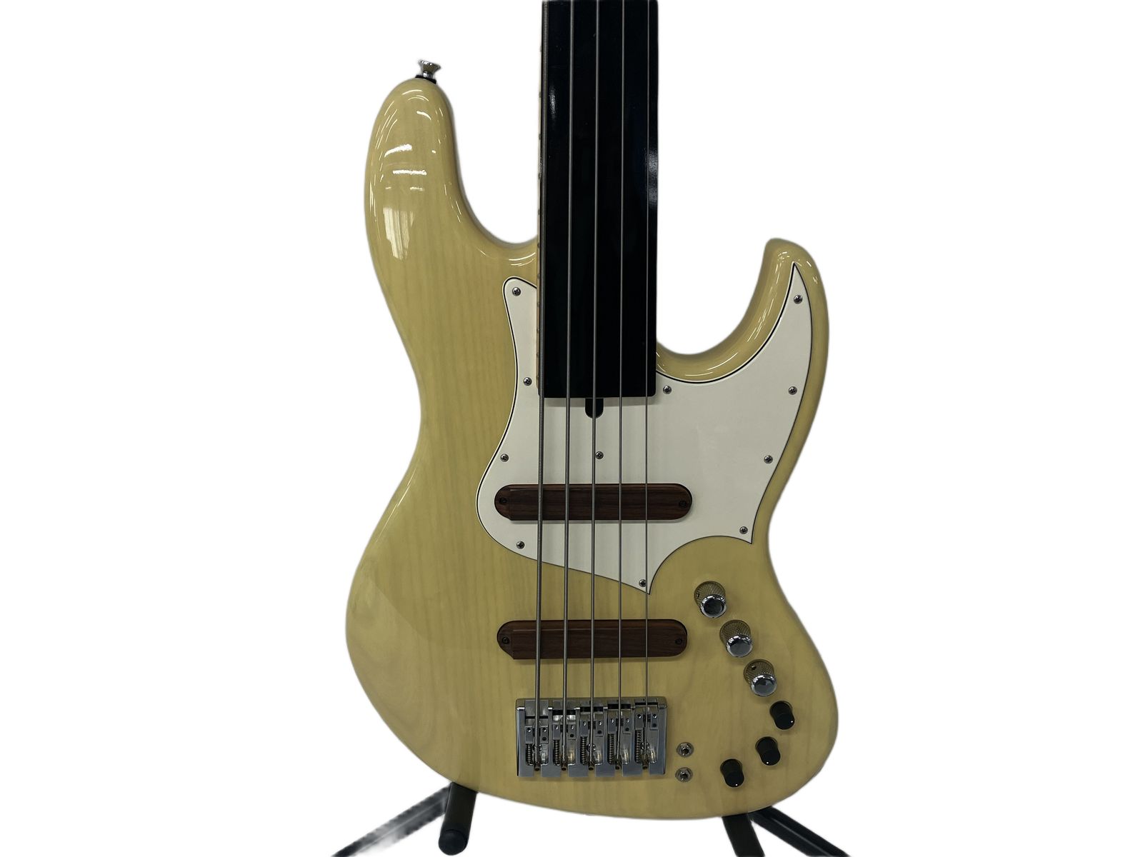 ベース Xotic Custom Xotic Custom Order XJ-1T 5st MH Super Heavy Aged / Black over Lake