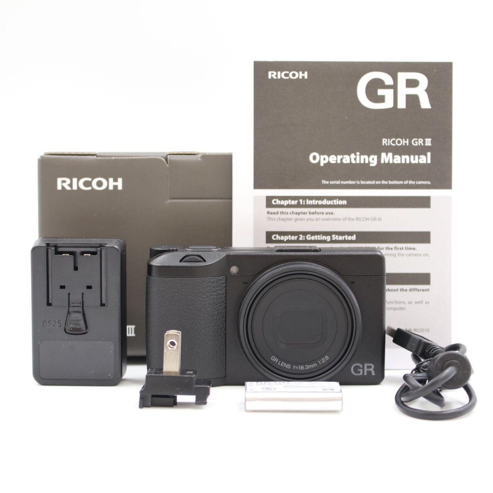 □シャッター数1549枚！極上品□ RICOH GR III ブラック コンパクト