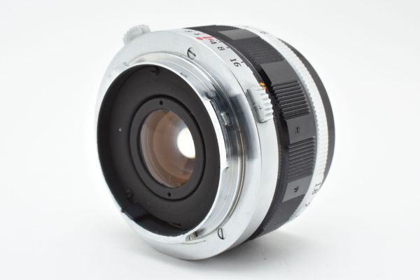 オリンパス OLYMPUS E.Zuiko Auto-S 38mm F2.8 ペンF用 パンケーキ