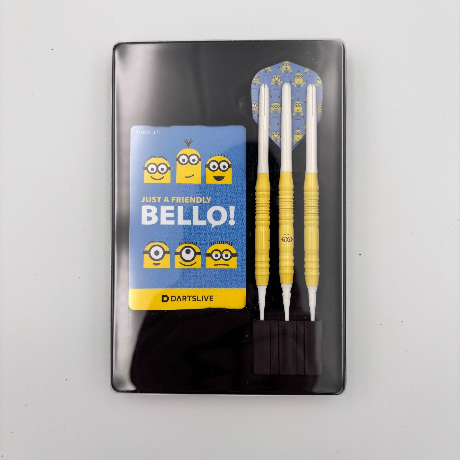 ▪️ミニオンズ ダーツセット DARTSLIVE公式 大人用 ソフトダーツ 3本