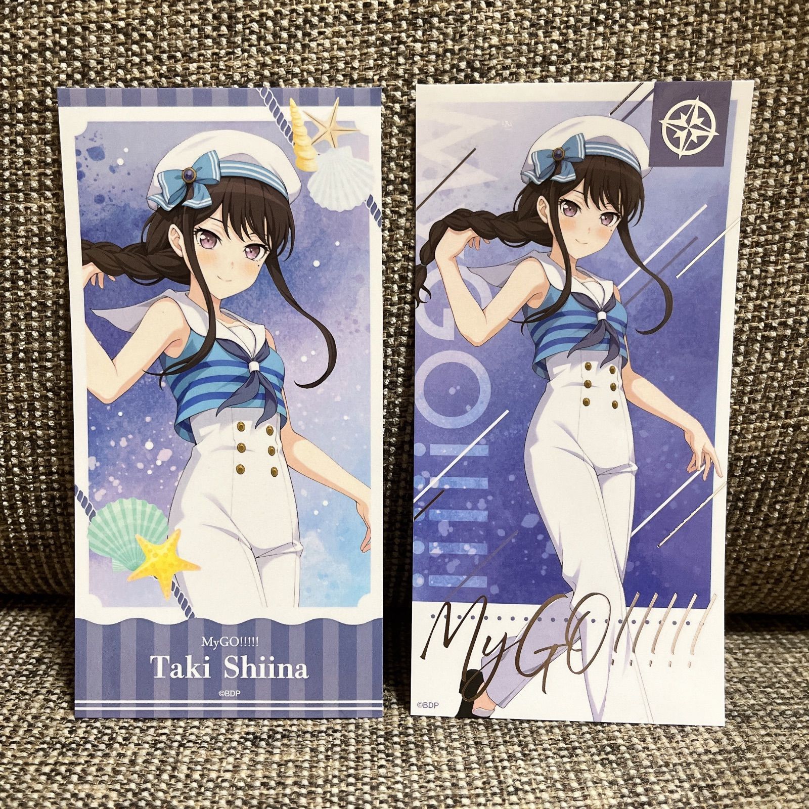 バンドリ Mygo!!!!! チケット風ステッカー Voyage 椎名立希 - メルカリ