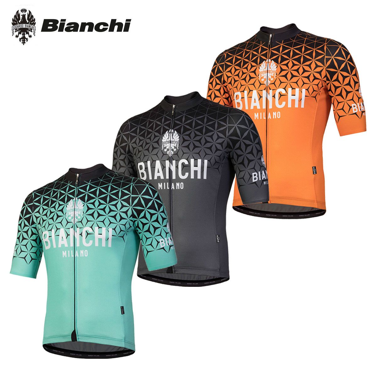 サイクルジャージ上下夏用Bianchi Milano サイクルジャージ上下夏用Bianchi Milano