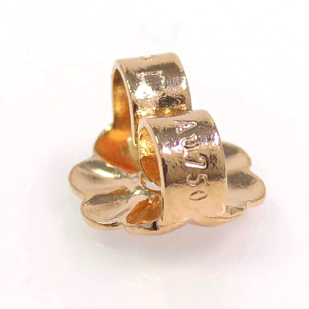 TIFFANY&Co ティファニー Au750 Tスマイル ミニ ピアス ローズゴールド