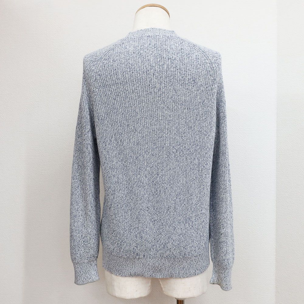 天白】ブルネロクチネリ ニット グレー系 表記サイズ48 コットン100