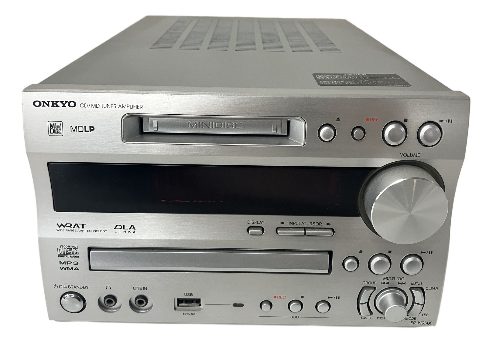 【美品動作品】ONKYO FR-N9NX(S) CD/MDチューナーアンプ Amazon.co.jp: ONKYO CD/MDチューナーアンプ FR-N9NX(S) : 家電＆カメラ