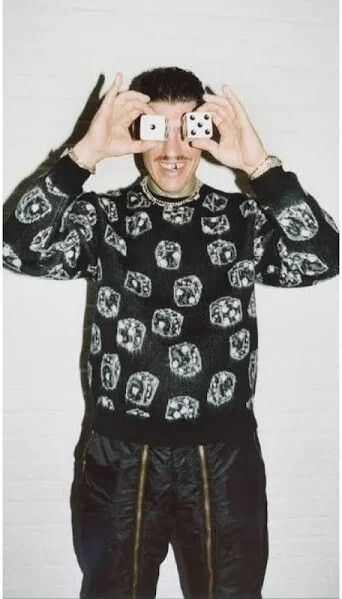 正規 22AW Supreme シュプリーム Dice Sweater ダイス セーター プル