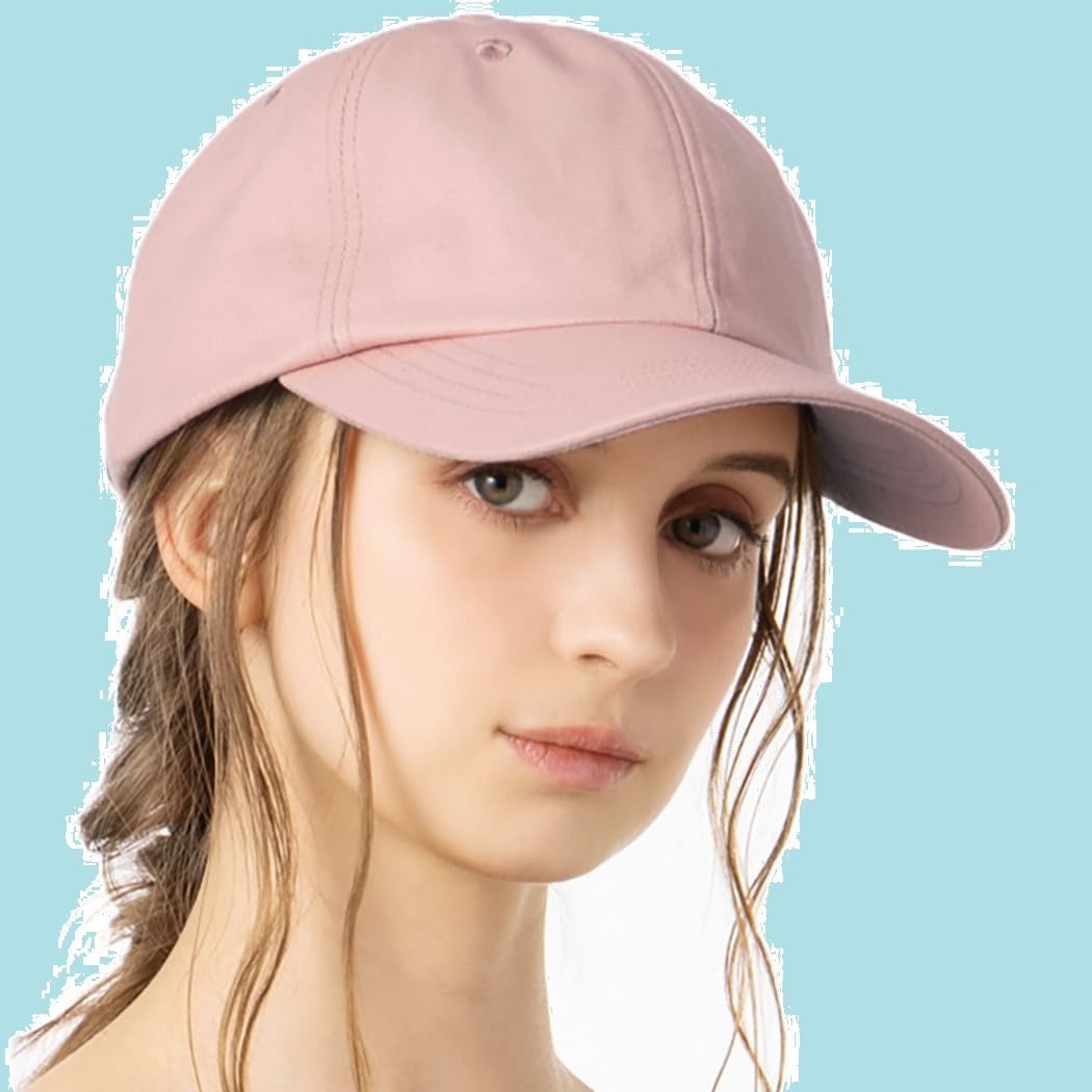 【特価セール】[ルーアンドシー] 帽子 大きいサイズ こだわり深めキャップ [Ｌｏｏ＆ｃ] レディース 接触冷感 紫外線対策 uvカット 綿100％ キャップ サイズ調整 オールシーズン CAP