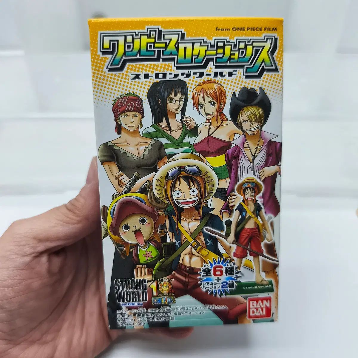節約 開封 ONE PIECE ロケーションズ ストロング WORLD ノーマル6種+