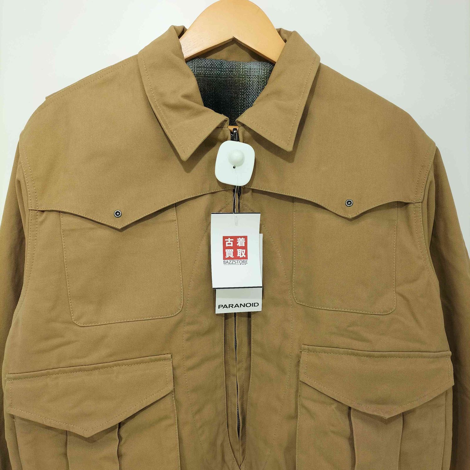 PARANOID(パラノイド) 24AW Reversible Hunting Trucker Jacket メンズ JPN：M 【中古】【ブランド古着バズストア】 パラノイド PARANOID 24AW Reversible Hunting Trucker Jacket