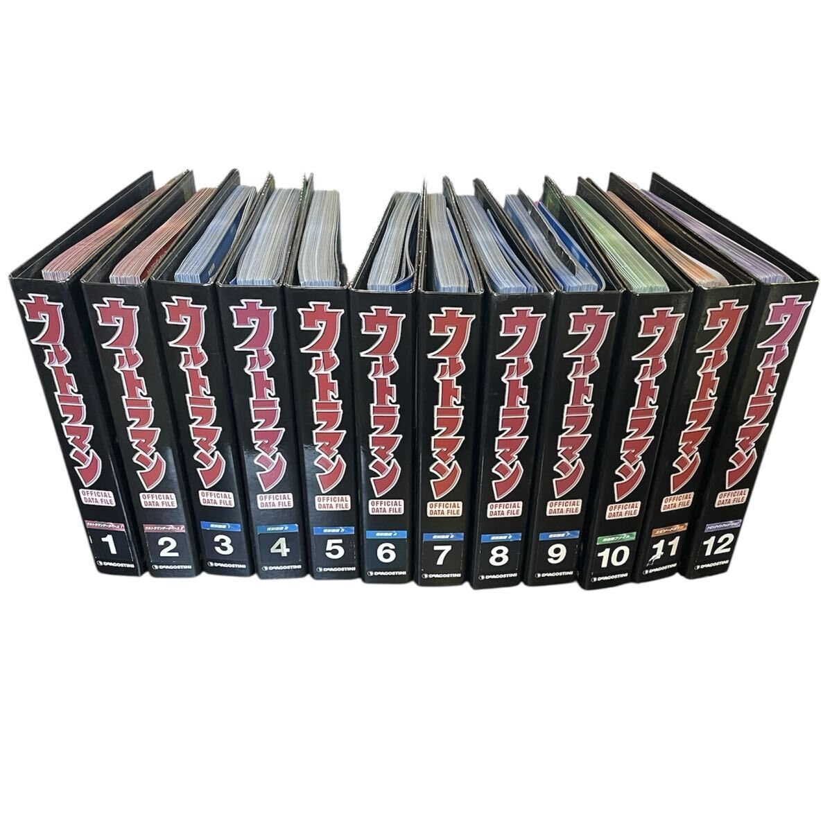 ウルトラマン OFFICIAL DATA FILE 1〜12巻 バインダーセット