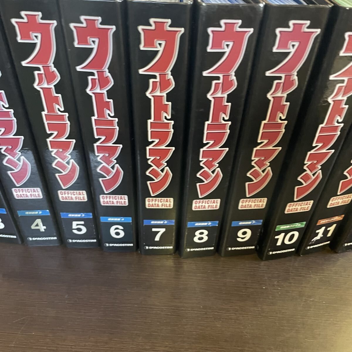 デアゴスティーニ　ウルトラマン　オフィシャルデータファイル　12冊 ウルトラマン OFFICIAL DATA FILE 1〜12巻 バインダーセット