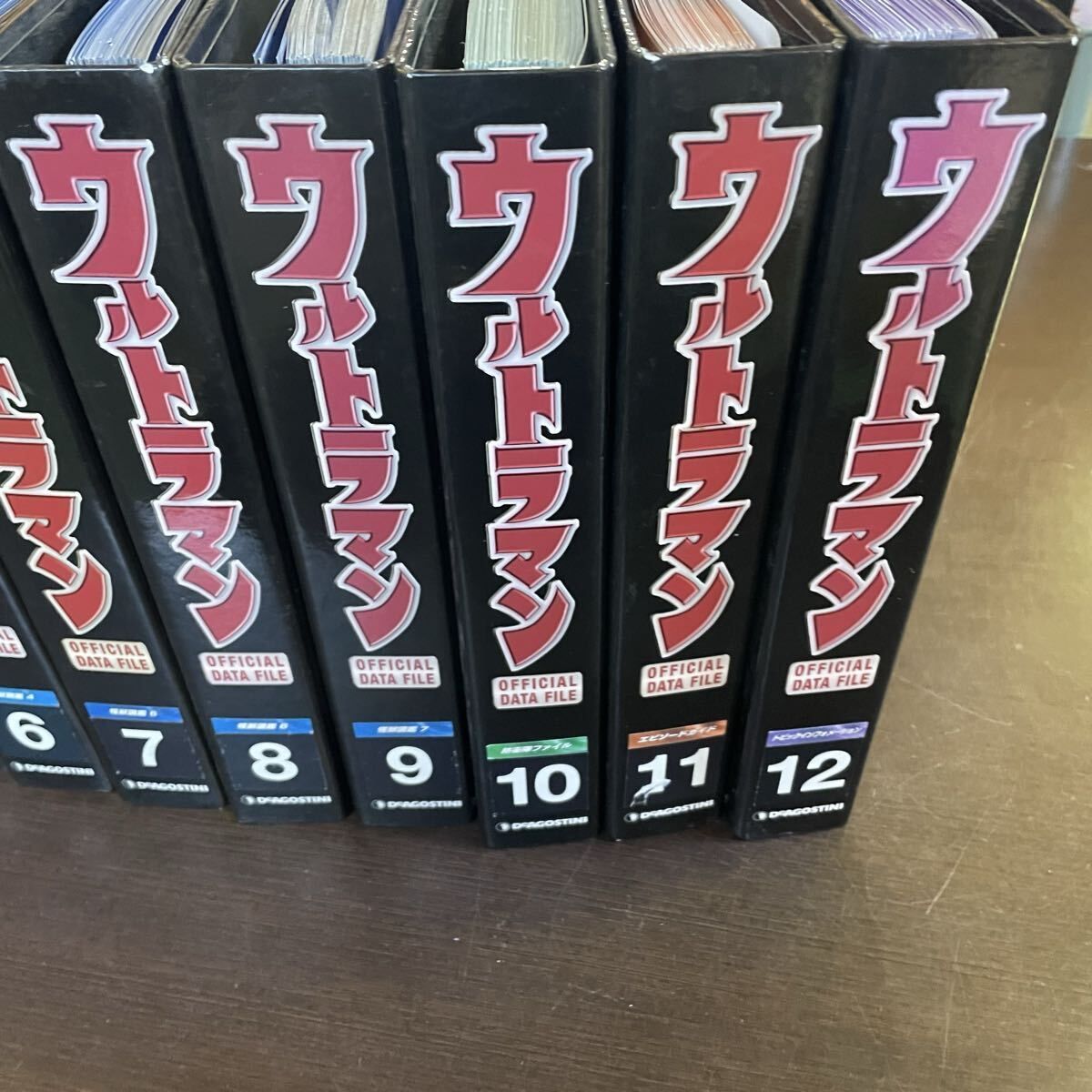 ウルトラマン OFFICIAL DATA FILE 1〜12巻 バインダーセット