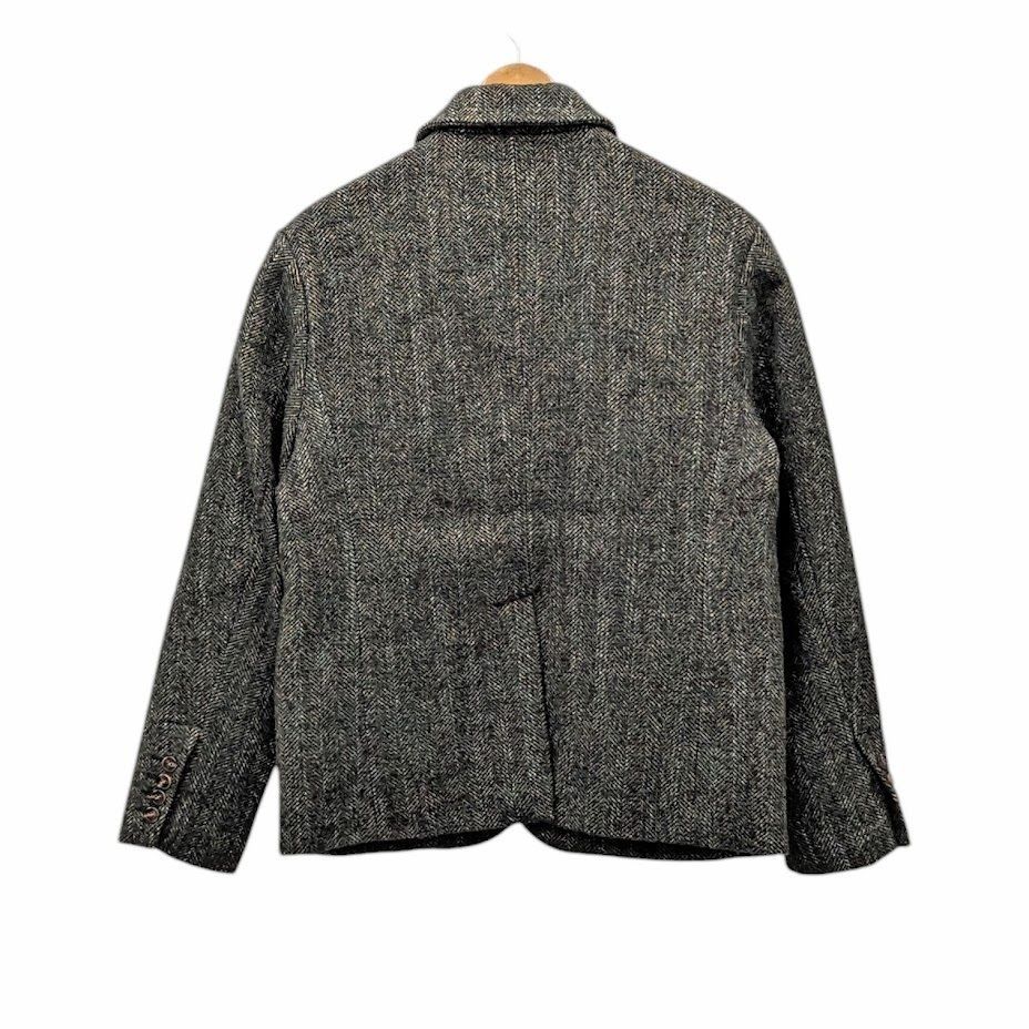 OLD WORK KARAKU カラク ツイード テーラードジャケット ブラウン