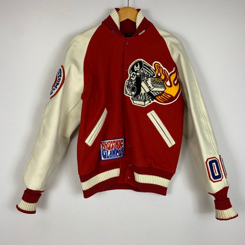中古品】HYSTERIC GLAMOUR ヒステリックグラマー LEATHER STADIUM 