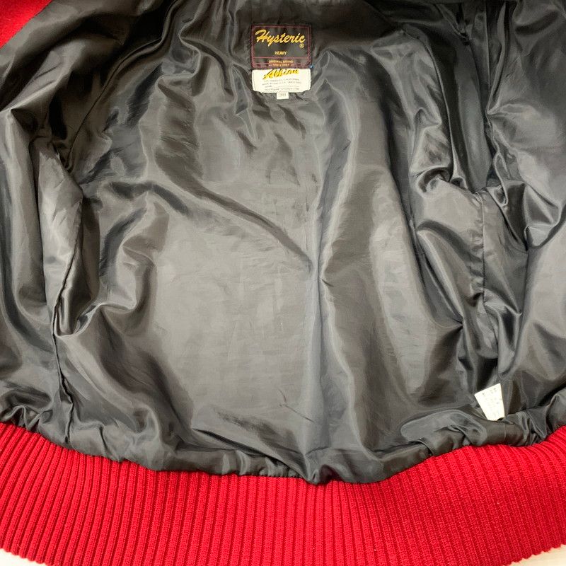 中古品】HYSTERIC GLAMOUR ヒステリックグラマー LEATHER STADIUM 