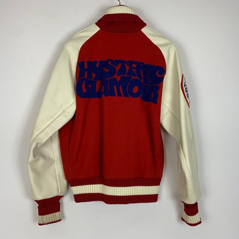 中古品】HYSTERIC GLAMOUR ヒステリックグラマー LEATHER STADIUM 