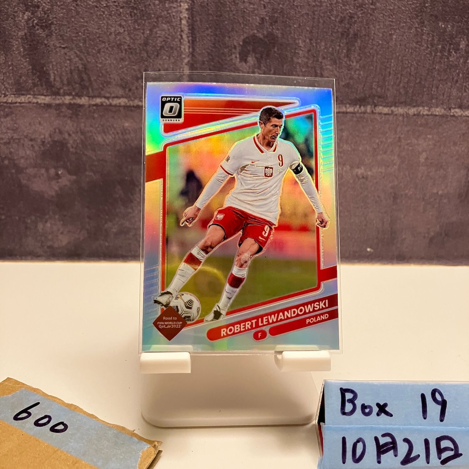 2021-22 Panini Donruss Optic Robert Lewandowski Poland Road To 