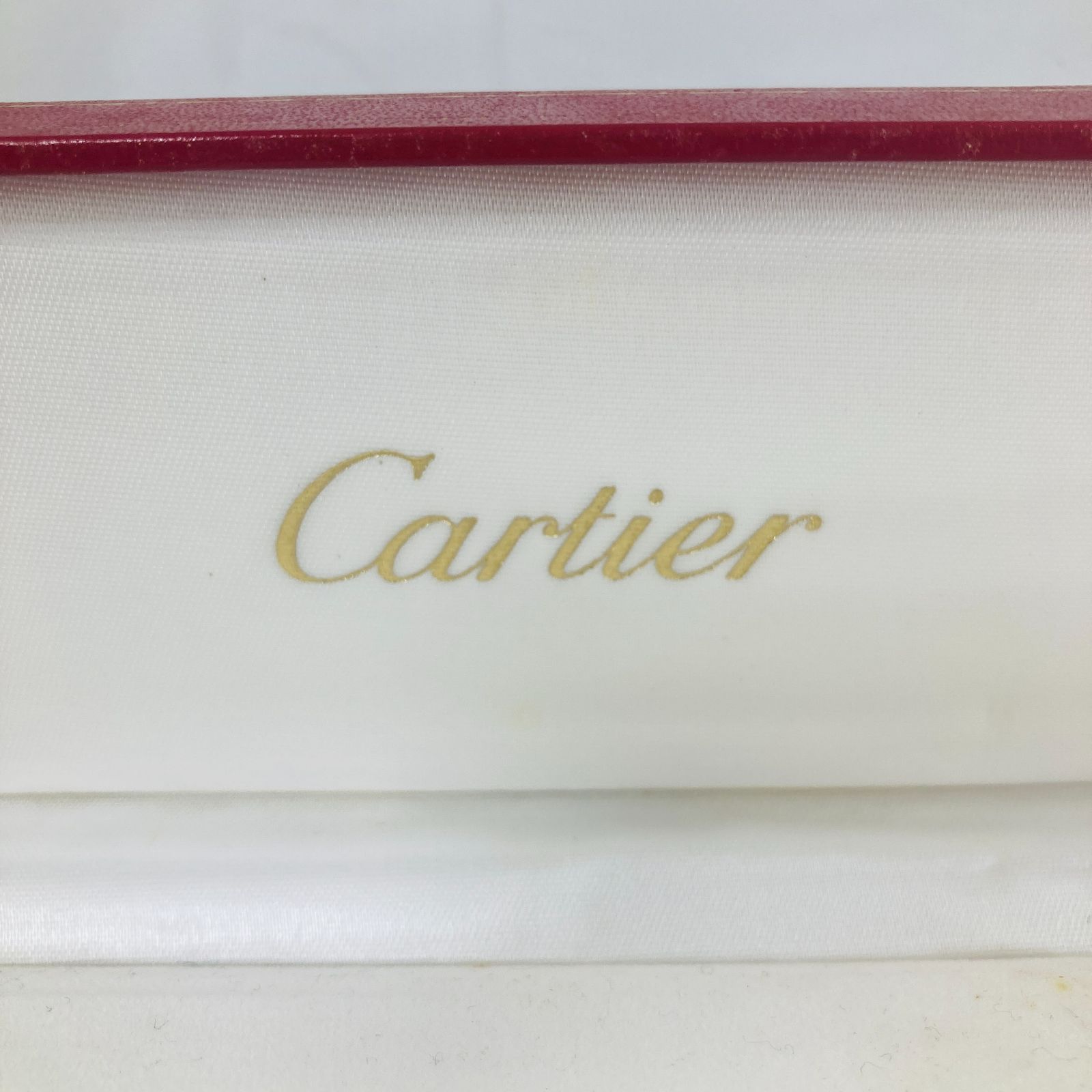 A【箱付き】Cartier カルティエ ボールペン シルバーカラー 筆記確認
