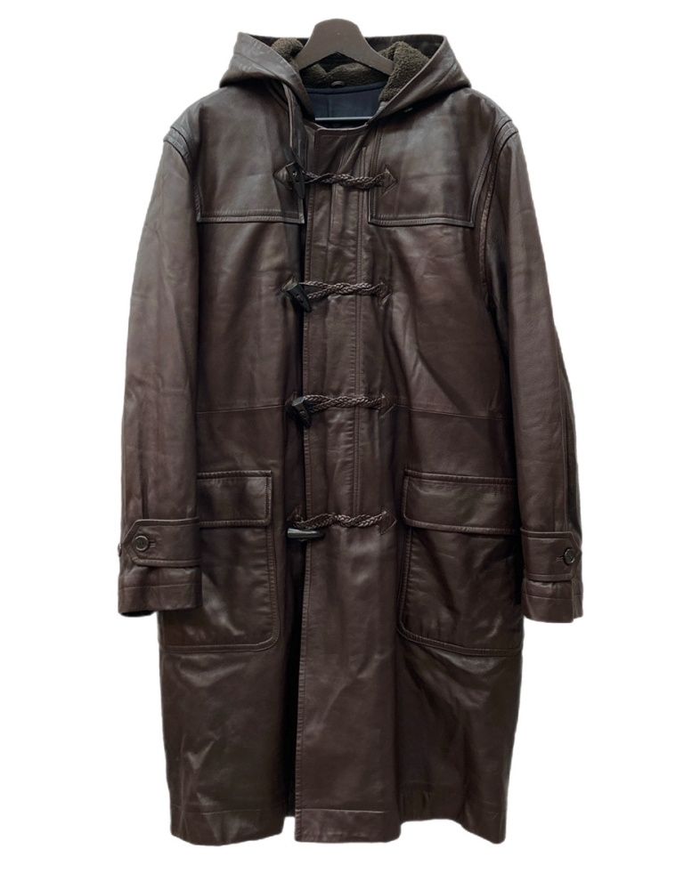 トキオクマガイ TOKIO KUMAGAI LEATHER DUFFEL COAT レザー ダッフル