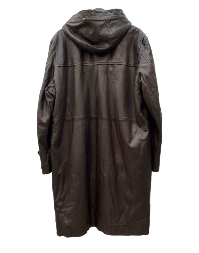 ジャケット・アウター TOKIO KUMAGAI duffle coat トキオクマガイ TOKIO KUMAGAI LEATHER DUFFEL COAT レザー ダッフル