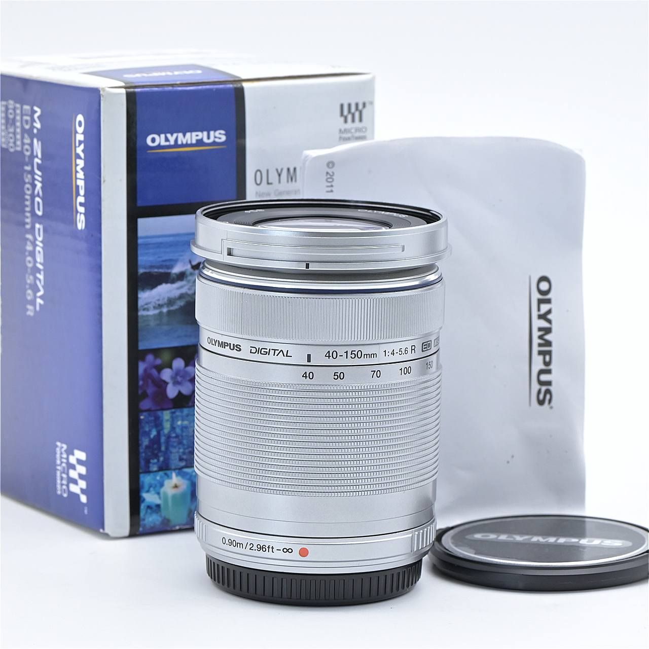 OLYMPUS オリンパス M.ZUIKO DIGITAL ED 40-150mm F4.0-5.6 R シルバー