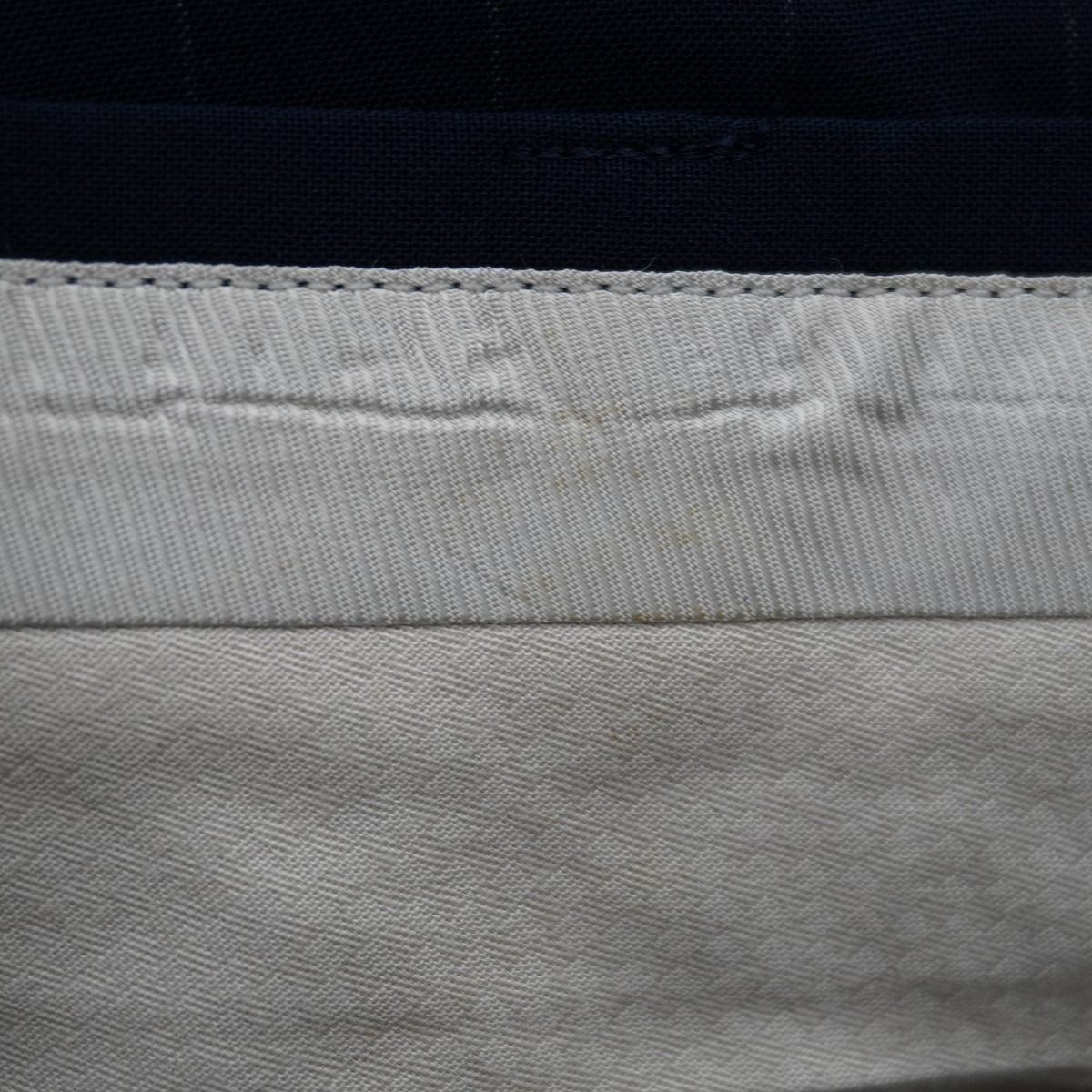 Belvest ベルベスト SUPER130 S ストライプ テーラード ジャケット +