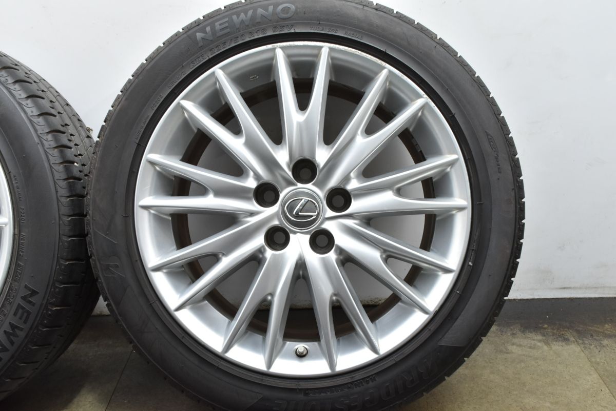 良好品】レクサス GS バージョンL 純正 18in 8J +45 PCD114.3 2024年製
