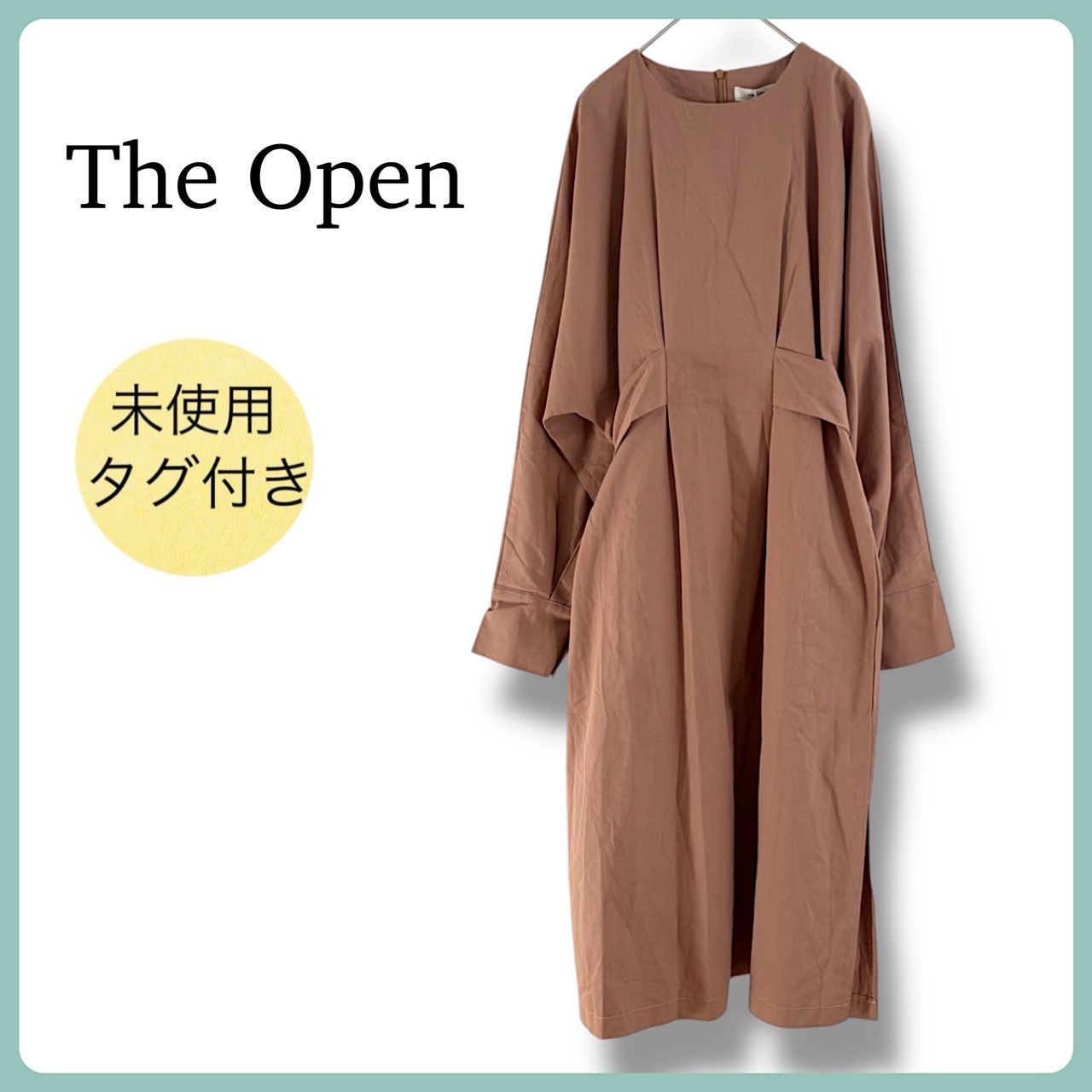 未使用タグ付き The Open Product ワンピース 韓国ブランド ナチュラル 