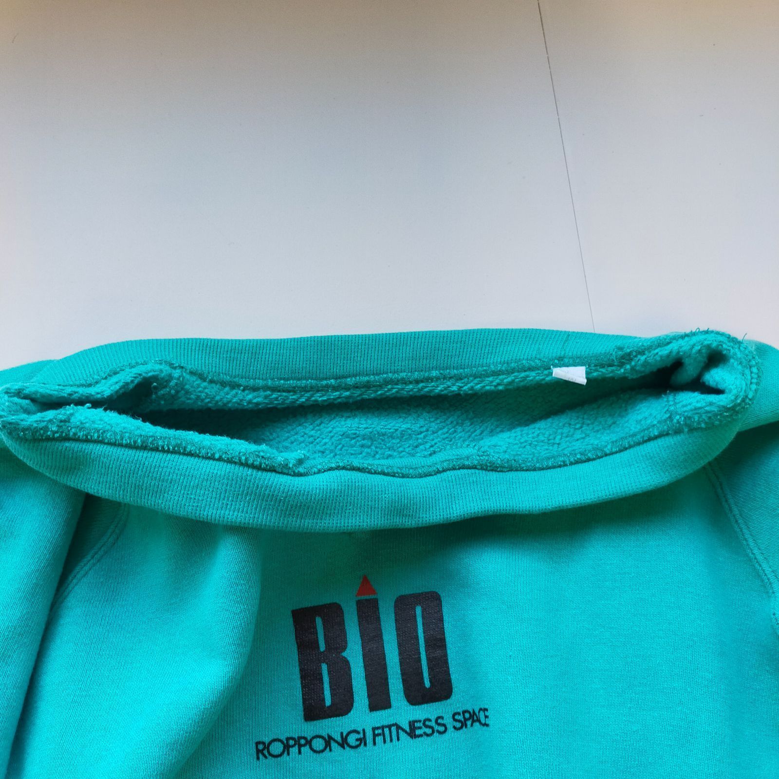 M12076 【当時物】 BIO ROPPONGI FITNESS SPACE バイオ スウェット 