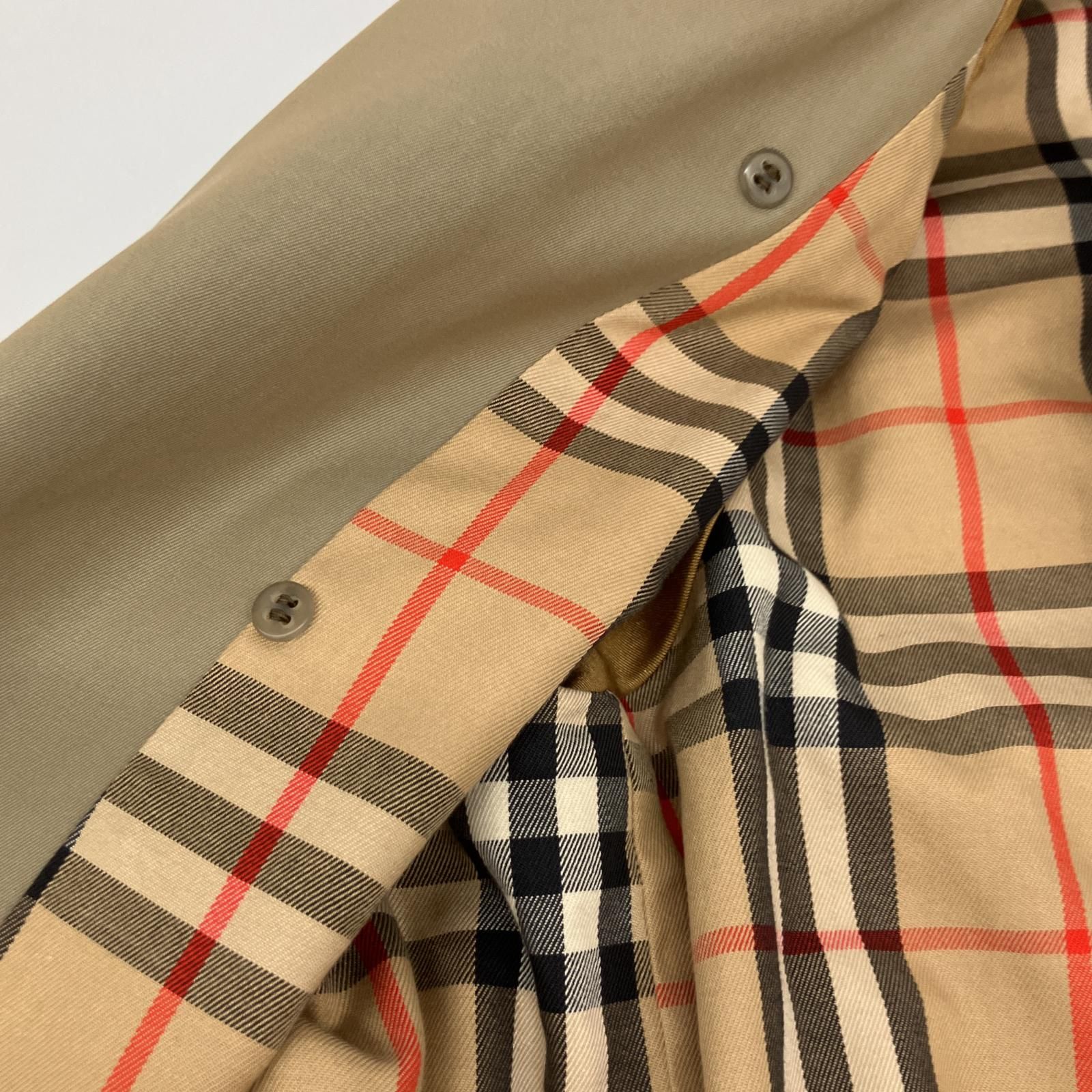 △△Burberrys バーバリーズ Burberrys 薄玉虫 トレンチコート ノバ