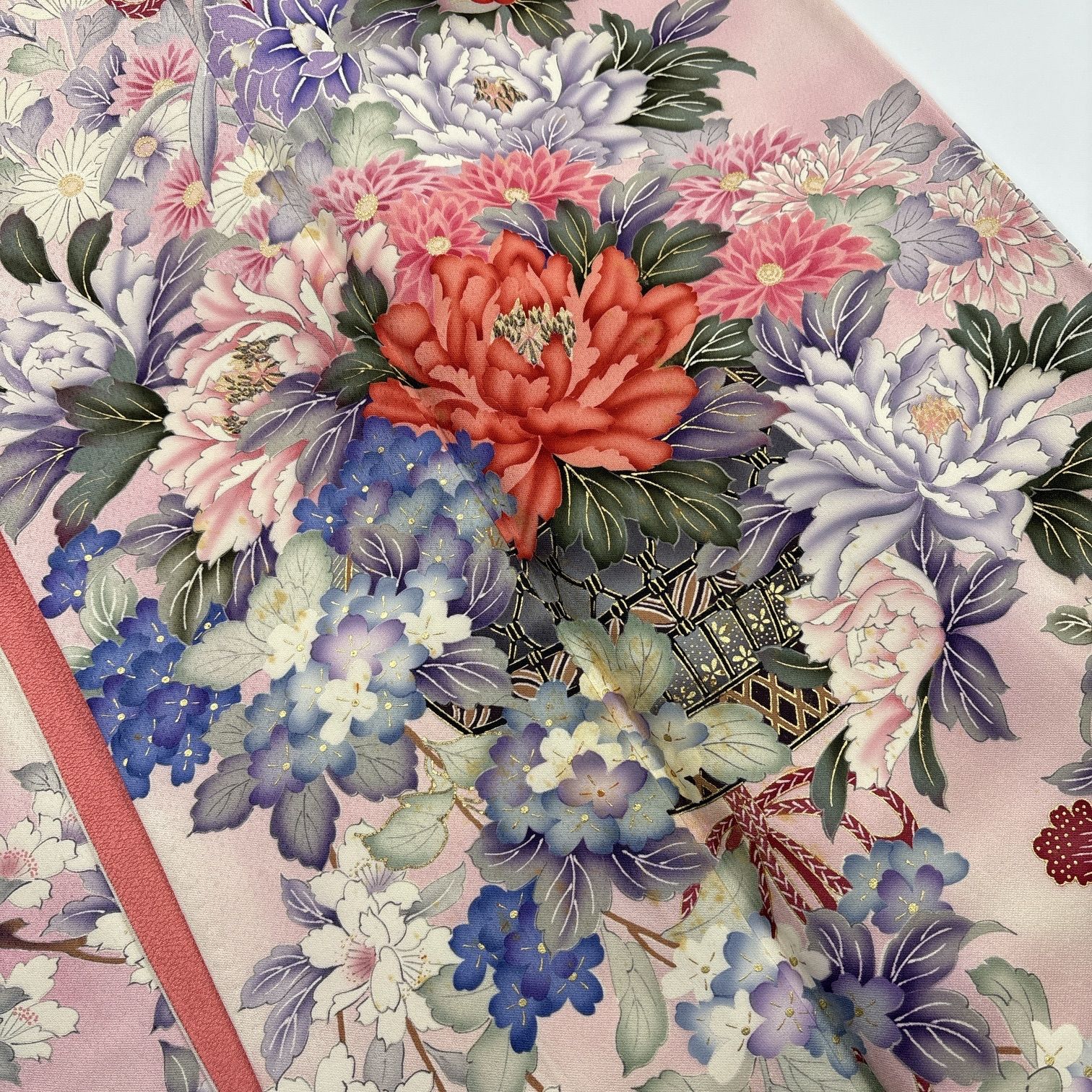 振袖 4枚 正絹 着物まとめ売り 同梱購入歓迎 リメイク用 着付け練習用