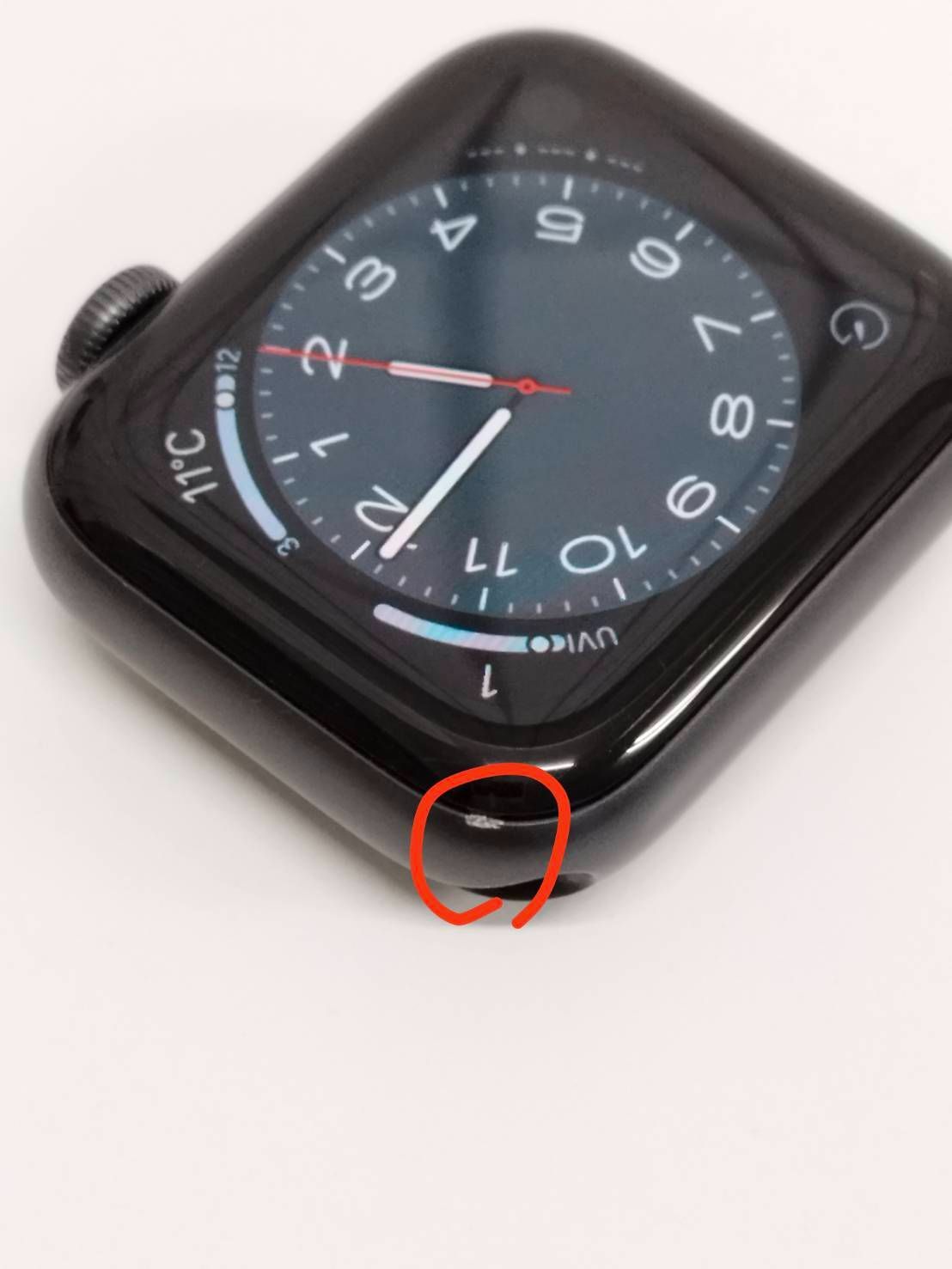 現状品】Apple Watch Series 5/GPS/40mm/A2092/スペースグレー〈NWV82J