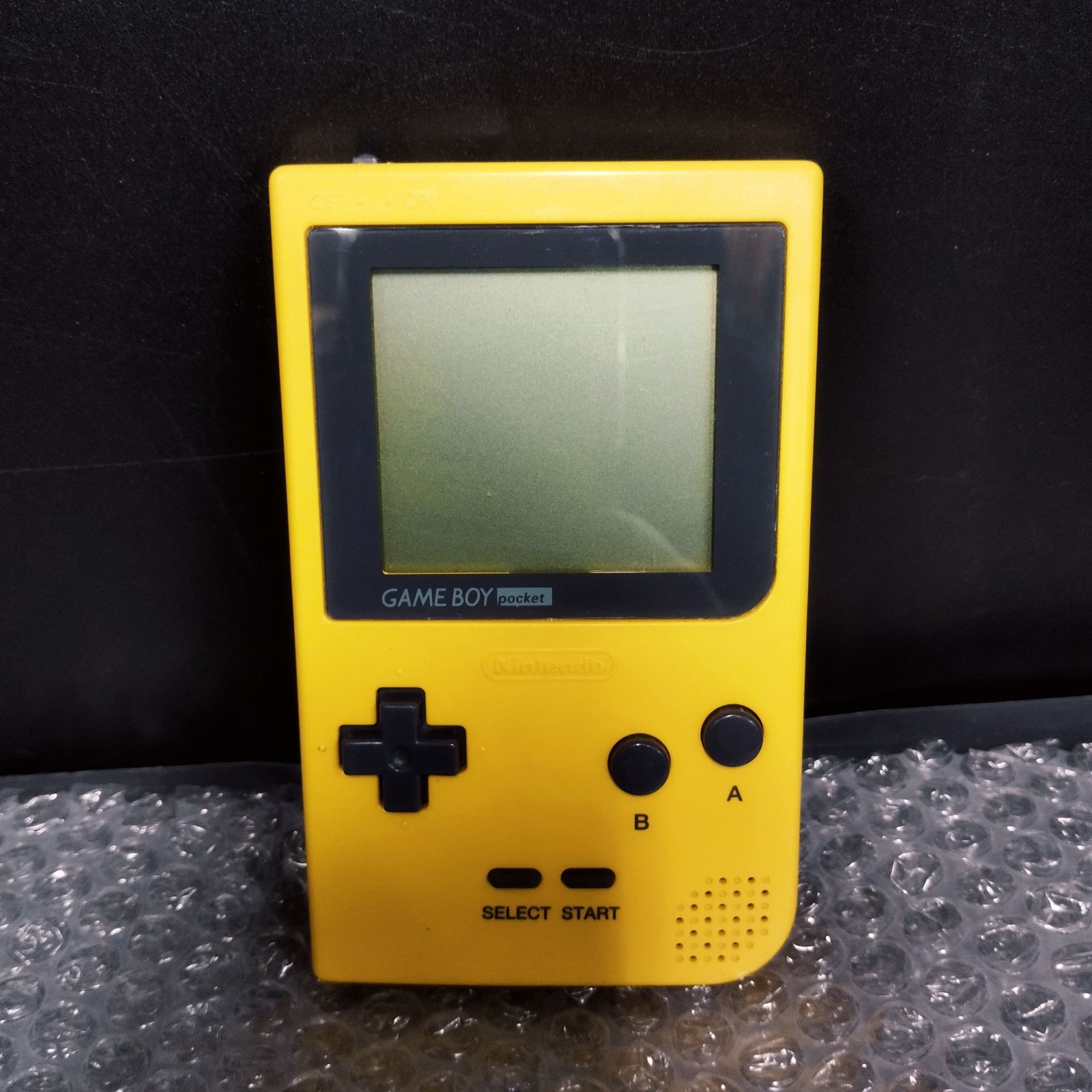 D20449】ゲームボーイポケット本体（MGB-001/イエロー） ※ジャンク