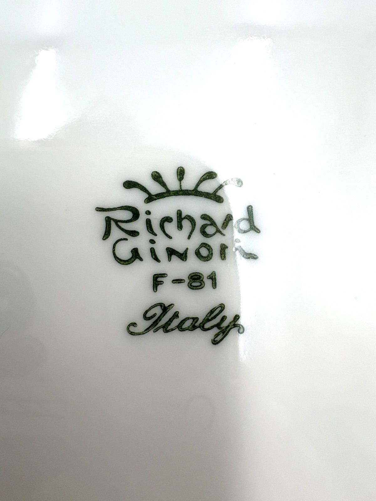 Richard Ginori リチャードジノリ ベッキオホワイト 22cm プレート 6枚