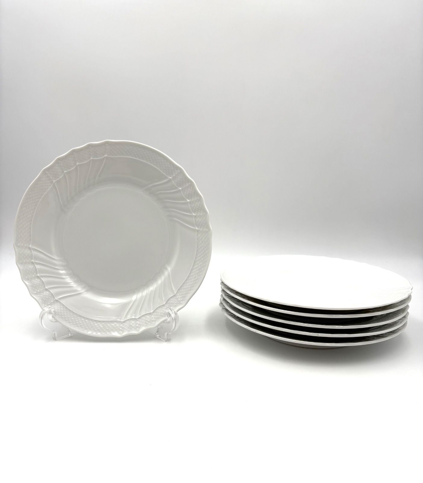 Richard Ginori リチャードジノリ ベッキオホワイト 22cm プレート 6枚