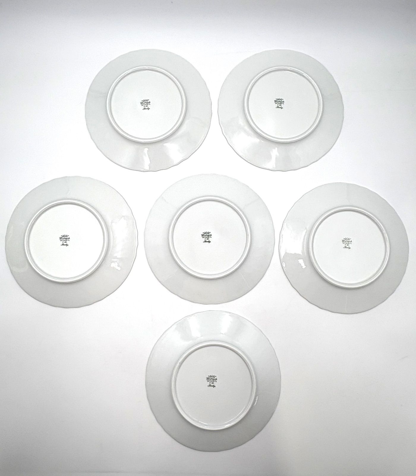 Richard Ginori リチャードジノリ ベッキオホワイト 22cm プレート 6枚