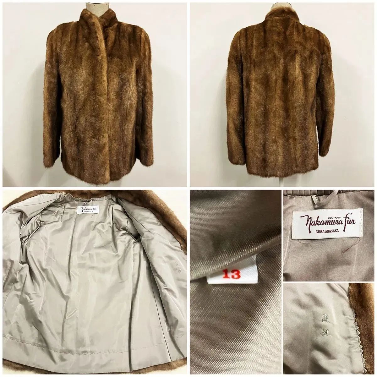 大特価 高級毛皮 8点まとめ売り nakamura fur Salvatore Santoro