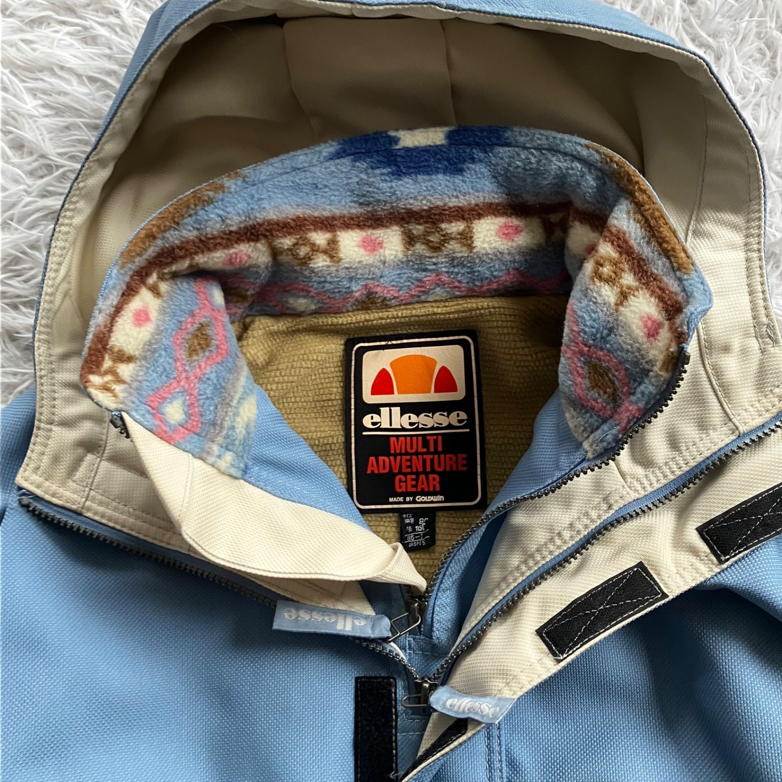 状態良 ellesse エレッセ スキーウェア スノーボードウェア アノラック