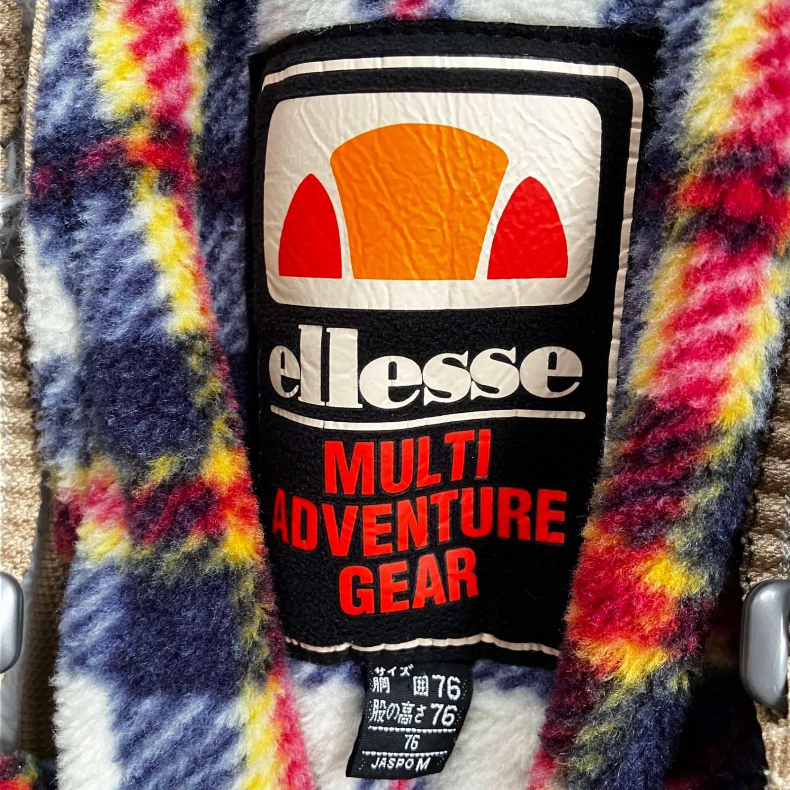 vintage スキーウェア　エレッセ　スノーウェア　ハーフジップ　アノラック 状態良 ellesse エレッセ スキーウェア スノーボードウェア アノラック