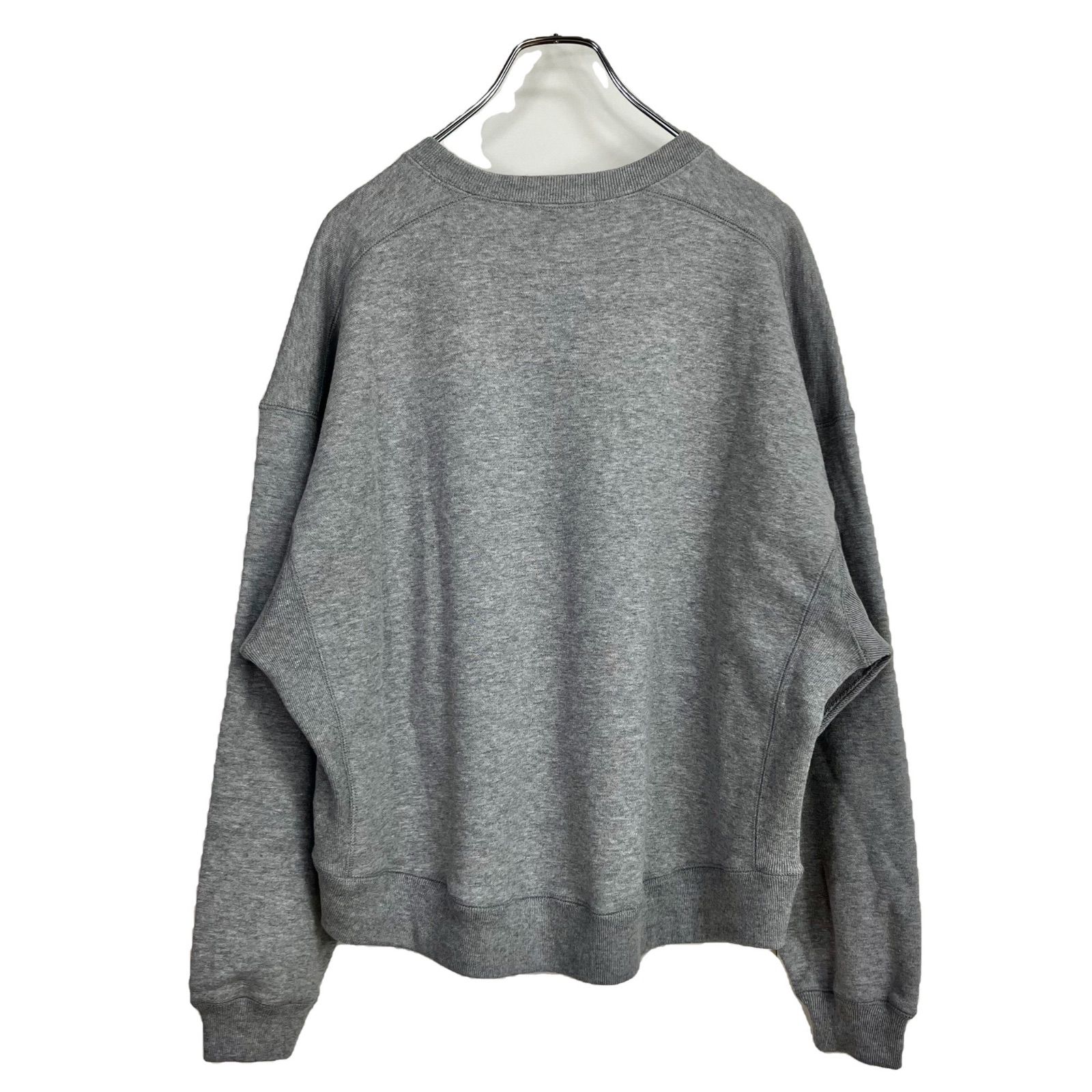 Whim Gazette 2024SS パッチワークロゴスウェット F グレー ウィム