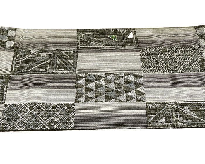 袋帯 正絹 螺鈿作家 藤本隆士 吉祥 礼装用 フォーマル 良品 中古