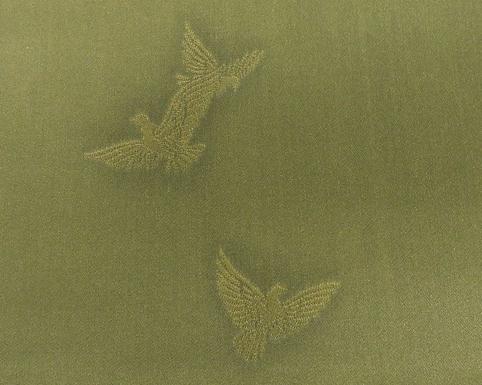 袋帯 正絹 公式 染色作家 斉藤三才 羅天金糸 麻の葉 礼装用 フォーマル