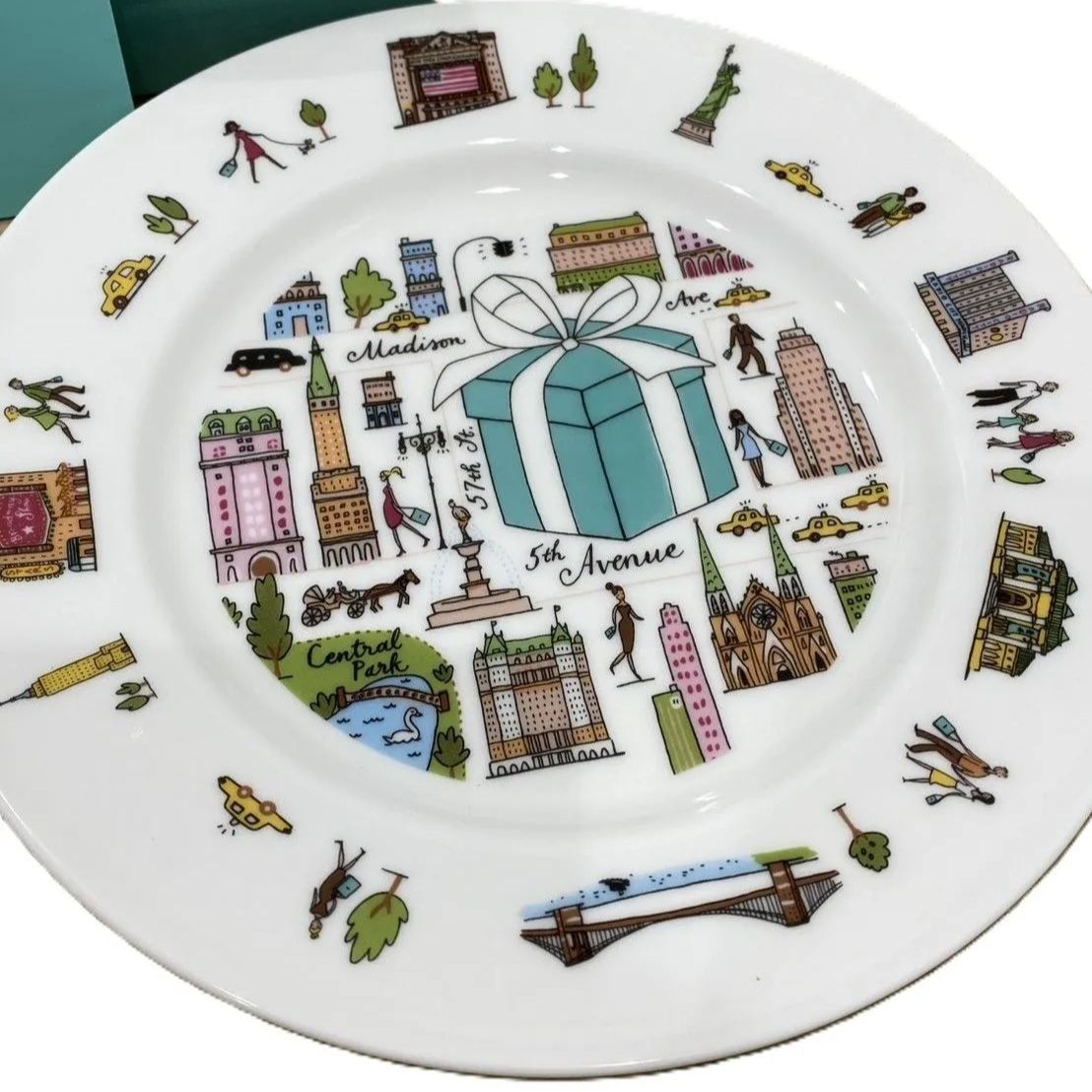 未使用】ティファニー 5thアベニュー プレート 皿2枚セット - メルカリ