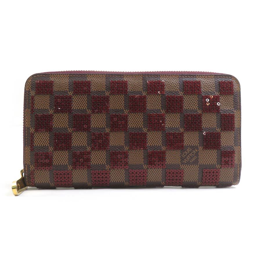 ルイ ヴィトン LOUIS VUITTON ラウンドファスナー長財布 ダミエ 
