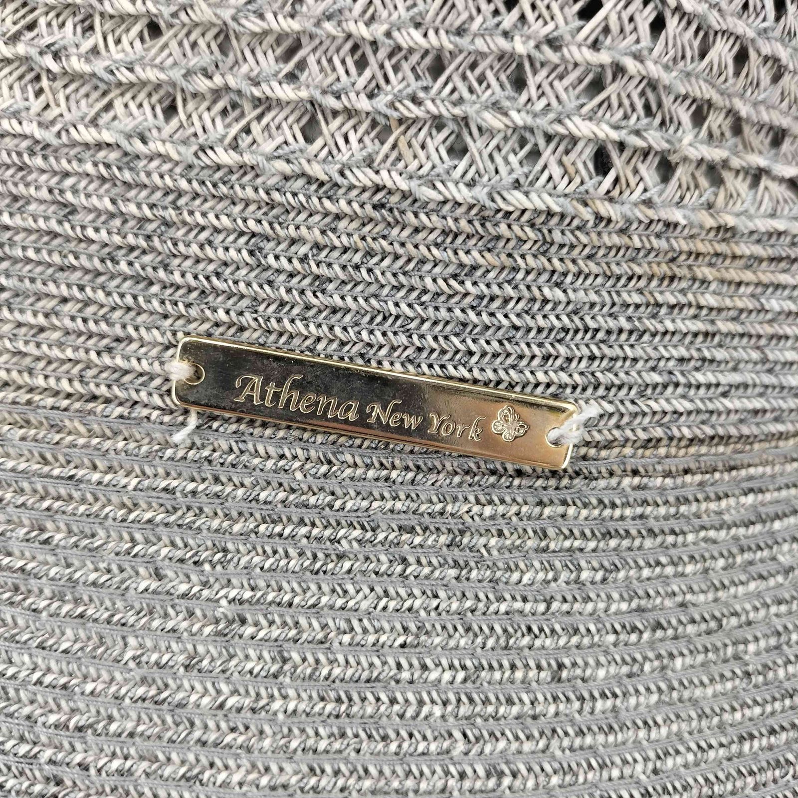 アシーナニューヨーク Athena New York 花柄刺繍 ハット レディース