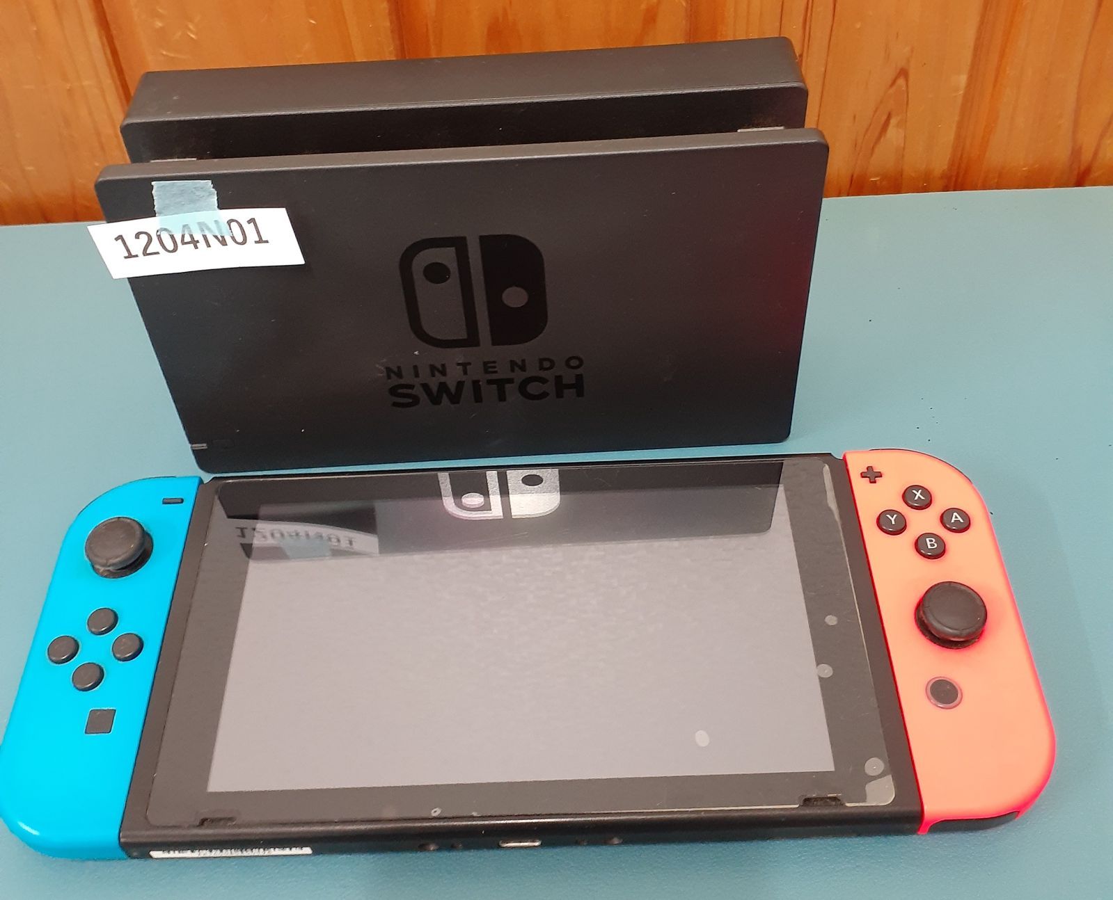 箱なし【1204N01】Nintendo Switch 本体 ネオンブルー / ネオンレッド