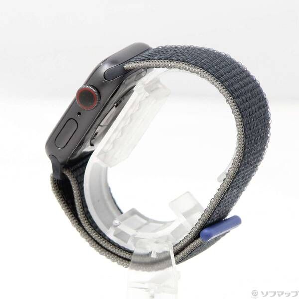 〔中古品〕 Apple Watch Series 6 GPS + Cellular 40mm スペースグレイアルミニウムケース チャコールスポーツループ【377】