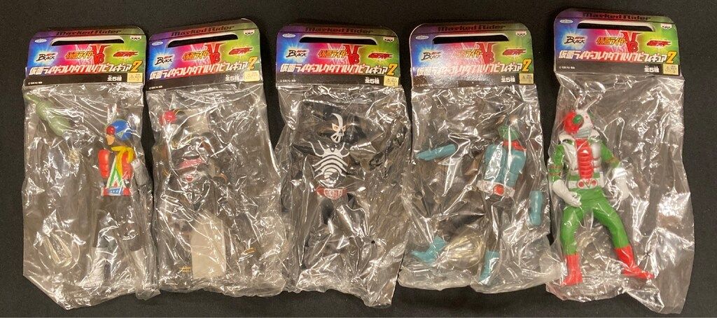 バンプレスト コレクタブルソフビフィギュア2 仮面ライダーシリーズ 全