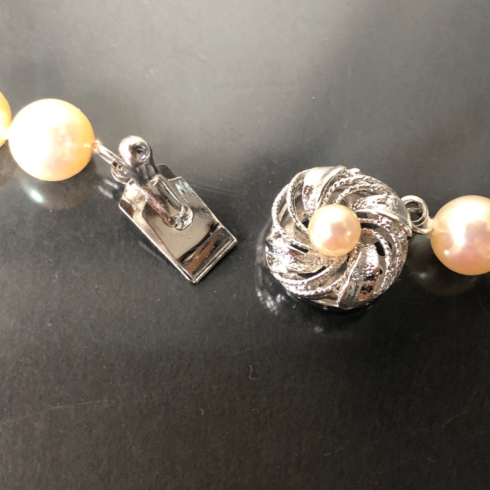 CEST BIEN セビアン パールネックレス 人工真珠 貝パール 全長約490mm