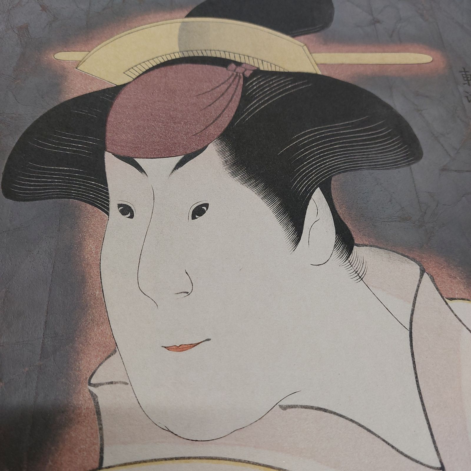 【浮世絵貼り絵アート】東洲斎写楽オマージュ/四代目岩井半四郎の乳人重の井/ 1794__3346x5000_5c6d522d-bbd1-